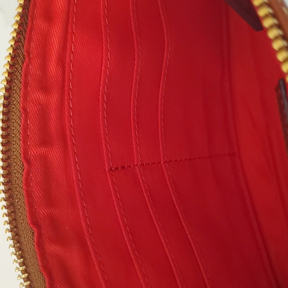 NWT Dooney & Bourke NFL Carolina Panthers Wristlet Purse Wallet Leather - Picture 8 of 8